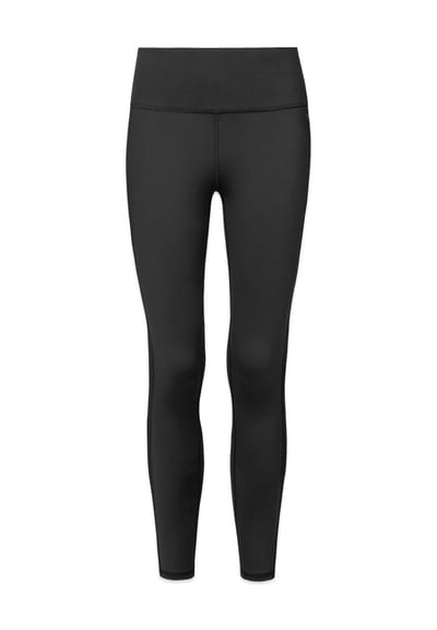 SNOCKS High Waist Leggings Mesh Dames - Sport Legging met Mesh Inzetten - Yoga Broek - 4-Way Stretch - Vormgevend