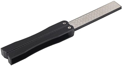 Dailygoods- Messenslijper Dubbelzijdig - Snel Slijpen - Antislip - Opvouwbaar - Duurzaam - Voor Camping/Huis/Keuken - Slijper