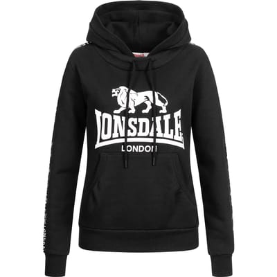 Lonsdale dameshoodie Dihewyd sweatshirt met capuchon