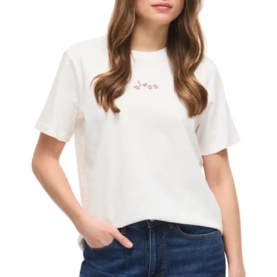 Vila Sybilla Bisou T-shirt Dames - Maat M