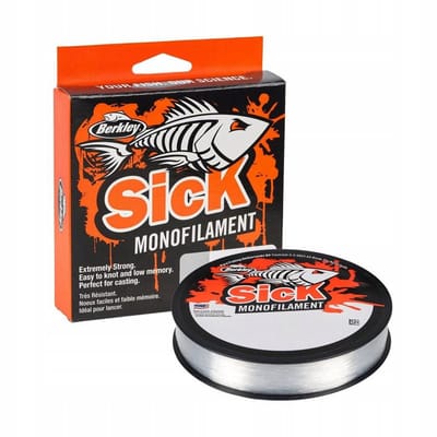 Berkley Sick Monofilament Vislijn 0,33 mm x 300 m - Sterk en betrouwbaar