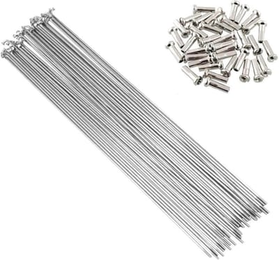 Fietsspaken 10 Stuks - RVS Spaken - Wiel Reparatie - Hoge Sterkte - 264 mm - Zilver