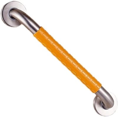 Veiligheid Handgreep - Wandmontage Steun - Badkamer Ondersteuning - Roestvrij Staal - 78 cm - Zilver