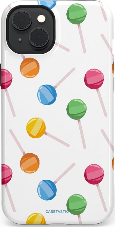 Casetastic Hoesje Geschikt voor Apple iPhone 15 Plus Magsafe - Stijlvolle Beschermende Duo-layer Case - Lollybom