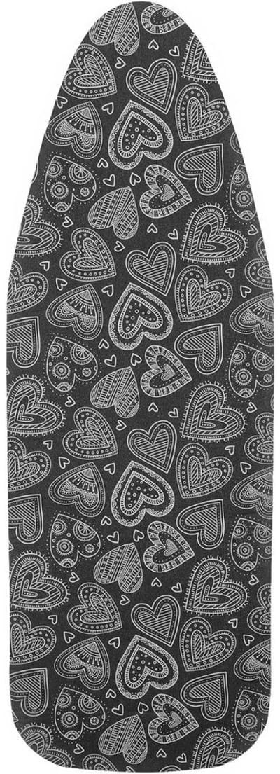 DailySupplies® Strijkplankhoes - Strijkplankhoezen - Strijkplankovertrek - Zwart