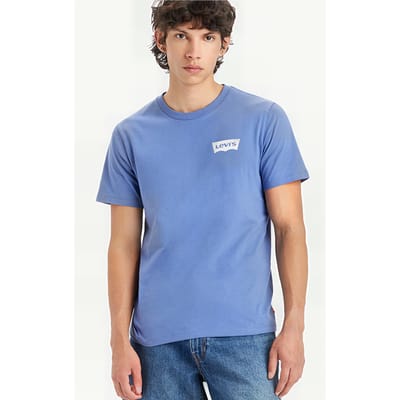 Levi's Graphic T-shirt Blue Größe: S | Bedruckte T-Shirts Outlet | Herren | Blau