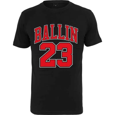 Mister Tee - Ballin 23 Heren Tshirt - XS - Zwart