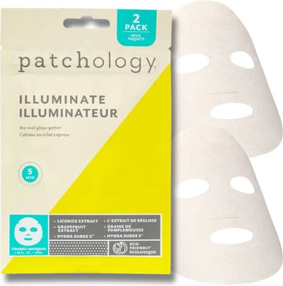 Patchology Illuminate Sheet Mask - 2 stuks