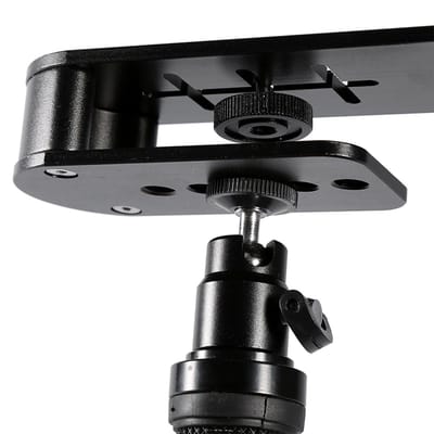 JHUBERS- Video Stabilisator Metalen Handgreep - Camera Gimbal - Antislip - Schokbestendig - Comfortabele Grip - Uitstekende Stabiliteit - Camera Stabilizer