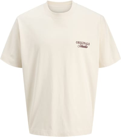 JACK&JONES - JORNORREBRO TYPO TEE SS CREW NECK SN JNR - Jongens - T-shirts