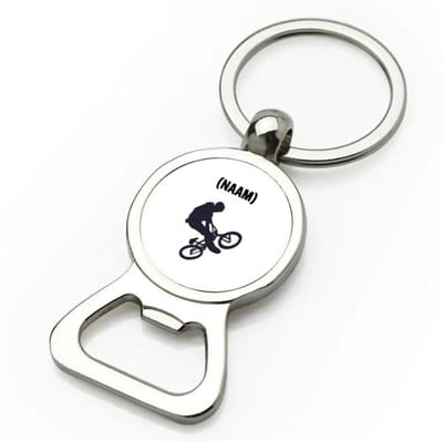 Akyol - bmx met eigen naam flesopener - Sport - fietser - fiets - 9 bij 3 cm