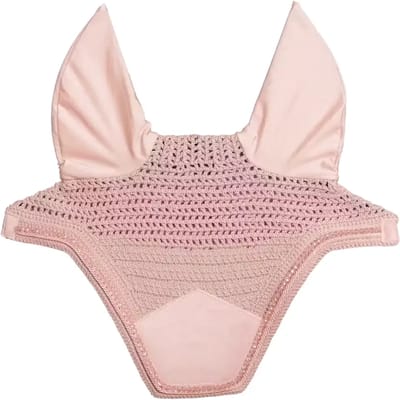 Kentucky Horsewear - Oornetje Wellington soundless velvet pearls zacht roos
