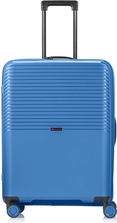 Pack Easy Jet 4 wielen Trolley 64 cm met uitbreidingsplooi - Harde bagage - TSA slot - marine