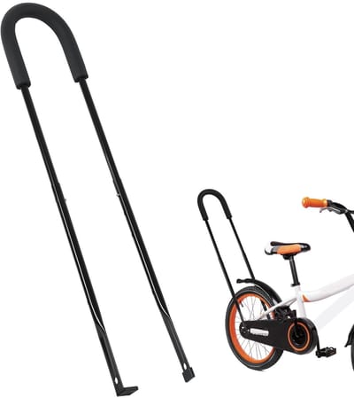 Dailygoods- Fietsduwstang Verstelbare Hoogte - Fietsstandaard - Fietspoot - Fietsstaander - Kinderen - Sterk Metaal - Fietssteun