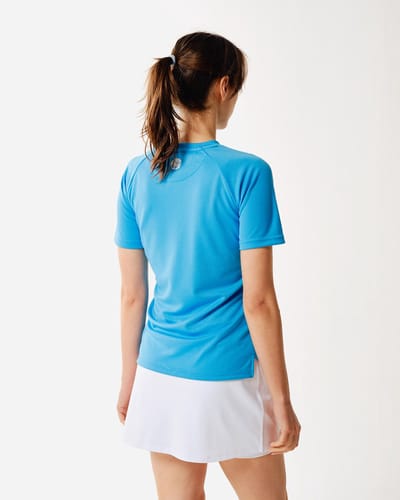 Robey Tennis Club Tee Women - Hemelsblauw - 164