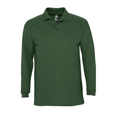 SOL'S Long Sleeve Polo Winter II L549 - Golf Green - S