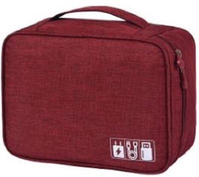 Ulanax® | Elektronica & Accessoires opbergtasje - Kabeltas - Rood |