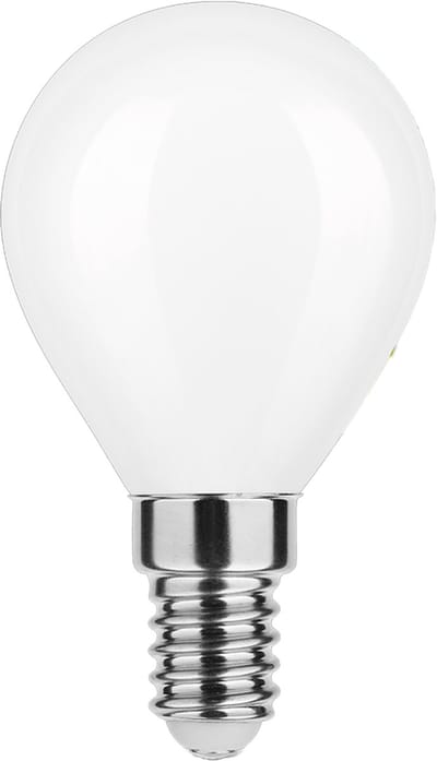 Modee E14 LED Lamp 7W - 680lm - 4000K - Neutraal Wit - LED Filament Melkglas Globe Mini P45 - Vervangt 60W Halogeen Gloeilamp