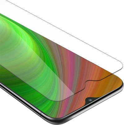 Cadorabo Pantser film geschikt voor Samsung Galaxy A10 / M10 in KRISTALHELDER - Geharde (Tempered) display beschermglas in 9H hardheid met 3D Touch (RETAIL PACKAGING)
