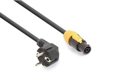 PD Connex Powercon True - Schuko stroomkabel IP65 - 5 meter