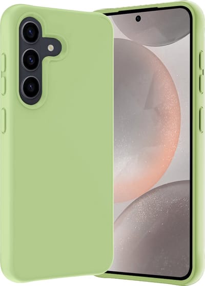 Hoes - Geschikt voor Samsung Galaxy S24 - Sterk & Shockproof - Hoesje Cover - Siliconen Case - Groen
