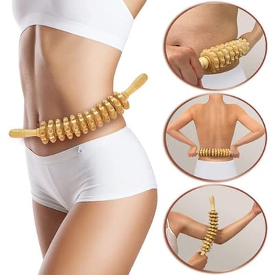 Masseur manuel en bois pour points de déclenchement, outil de massage pour soulager les douleurs musculaires 1pc