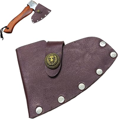 Inovra Plus - Beschermhoes voor bijl ter bescherming - 115 cm - Buiten Kamperen Wandelen - Bruin