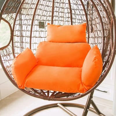Hoge Kwaliteit Buiten Strandstoelkussen Hangend Ei Mand Schommelkussens Tuin Rotan Mand Moderne Terras Schommelstoel Kussen 54X35cm