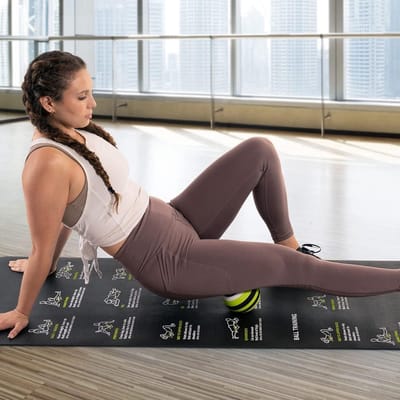 Vibrerende Foam Roller - Oranje - One Size