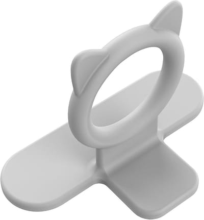 Toiletdeksel Hefgreep - Toiletbril Lifter - Hygiënisch Gebruik - Zelfklevend Ontwerp - ca. 15 x 48 mm - Wit