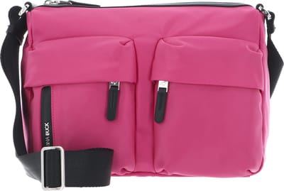 MANDARINA DUCK Schoudertas Hunter Crossover Raspberry Rose Roze