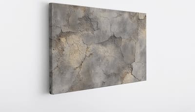 Saammp Canvas Schilderij - Steen - Abstract kunstwerk - 30x20 - Foto op canvas - Wanddecoratie - Muurdecoratie Woonkamer - Slaapkamer decoratie - Canvas Print