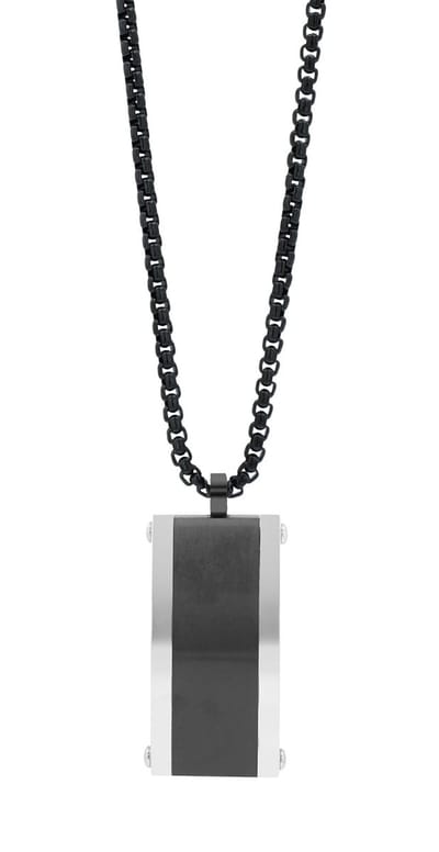 AKZENT Akzent uniseks ketting met hanger Kairoth, Ionenplattierung