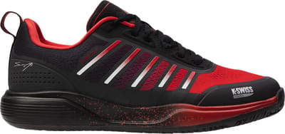 K-SWISS Tennisschoenen Ultra Court Padel Black/anthracite/sanyo Red Mens 44.5