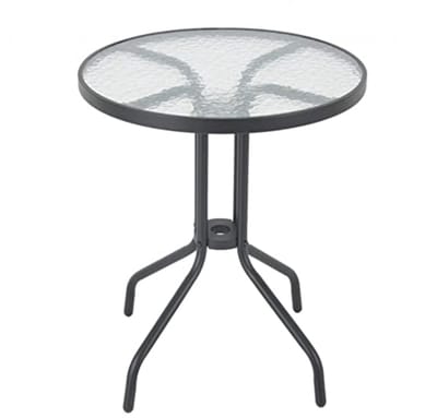 Moderne Bijzettafel voor Buiten - Grijs, 60 cm