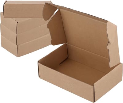Kleine Verpakkingsdozen 40 Stuks 18x11x5cm, Golfkartonnen Dozen voor Verzending, Opslag en Bedrijfspakketten, Duurzaam en Sterk