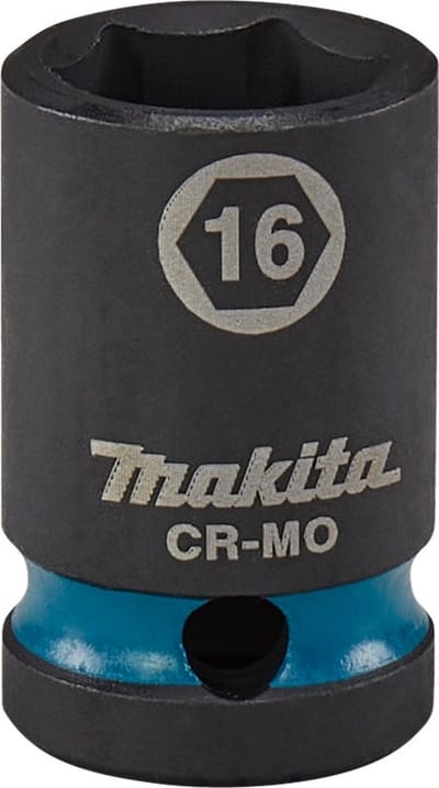 Makita E-16128 Impact Black Krachtdop 1/2 | 16 x 38 mm