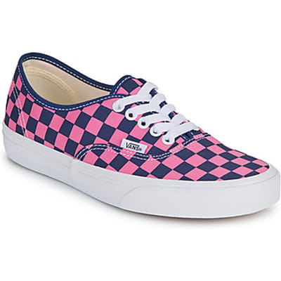Vans  Lage Sneakers Authentic 1VZ -  CHECKERBOARD Deep Indigo/Pink Fizz