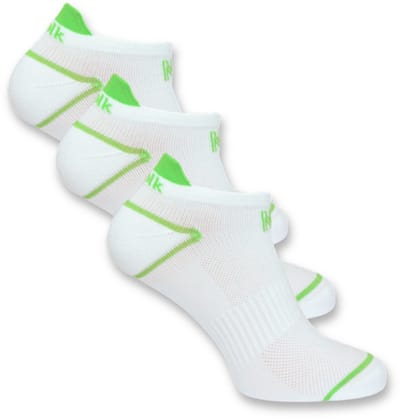 Norfolk - 3 paar - Anti Blaren Sportsokken met Demping - Eco-vriendelijke Repreve® Hardloopsokken - Sneakersokken - Enkelsokken - Wit - Maat 35-38 - Caretta