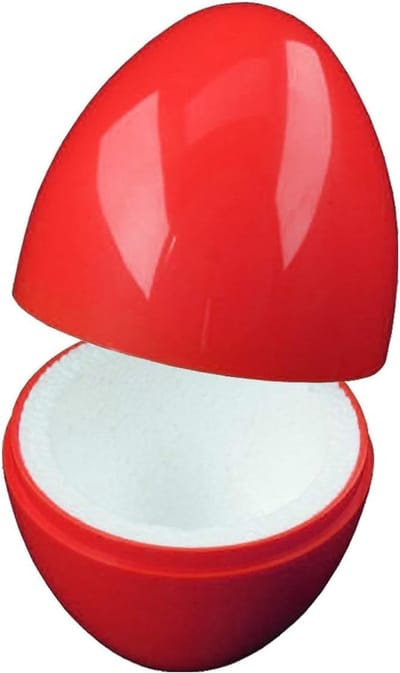 Eierwarmer Thermo-Ei - Klassieker voor Eieren - Warme Ontbijteieren - Geïntegreerd Schuim - Set van 4 - Rood