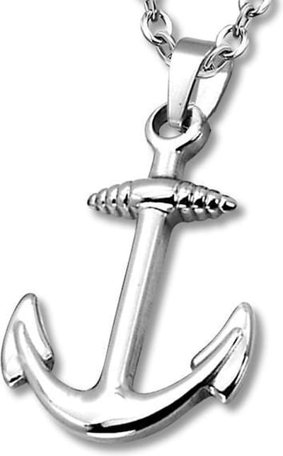 Amanto Ketting Aremi - 316L Staal - Anker - 21x35mm - 60cm