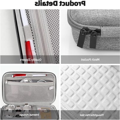 Draagbare Kabel Organizer, Waterdichte Elektronica Tas, Multifunctionele Reisaccessoires voor USB Oplaadkabels en Powerbanks, Ideaal voor Reizen en Thuisgebruik