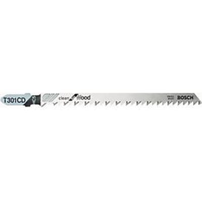 Decoupeerzaagblad T 301 CD totaal l.117mm tand.3mm HCS 5 st./kaart BOSCH