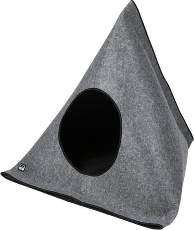 EBI kattenhuis Hellen Antraciet 80 x 80 x 75 cm - Kat