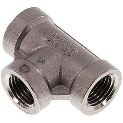Rp 4'' RVS T-stuk 16 Bar - FL3T-F-SH-400R