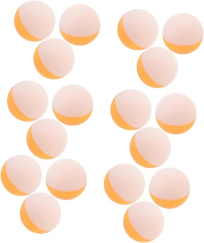 Tafeltennisballen - Pingpongballen - Trainingsspellen - Elastisch Materiaal - 20 Stuks - Multicolor