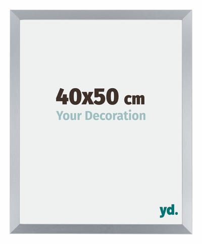 Your Decoration - Fotolijst 40x50 cm - MDF - Zilver Glans - Catania