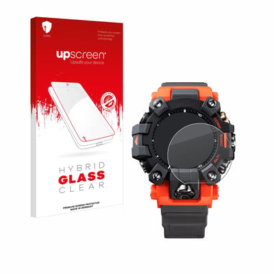upscreen - Screenprotector voor Casio G-Shock GW-9500 - Folie Beschermfolie Beschermglas transparant