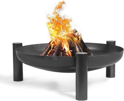 Sfeervolle Vuurschaal Ø60cm voor Tuin en Terras - Robuuste Stalen Vuurtjes en Haard voor Buiten