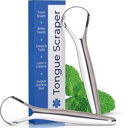 Tongschraper - Mondverzorging - 100% Hygiënisch - Duurzaam - Tongschrapers - Tong Schraper - Tong Reiniger - Tongreiniger - Must Have Voor In De Badkamer!
